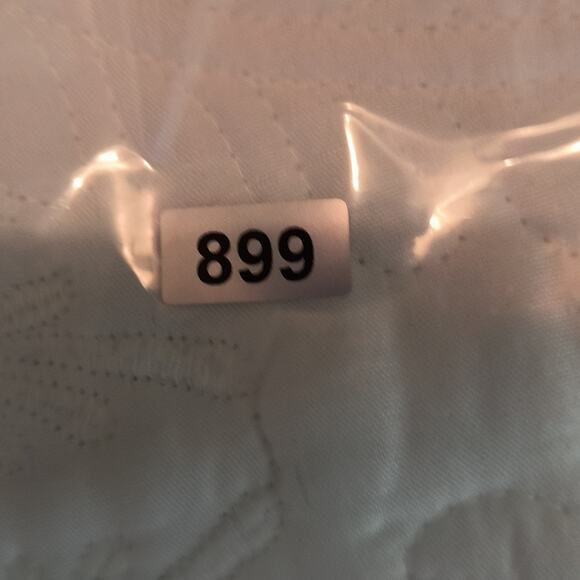 Outdoor Exchange Down Insulated Quilted Vest Wmn's Sz M Gray Pink Nylon Full Zip - Picture 12 of 12